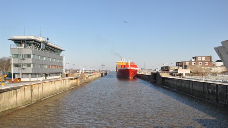 Schleusenkammer Brunsb&uuml;ttel